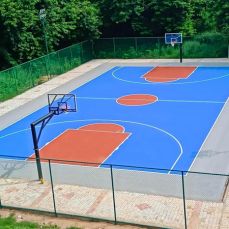 Basketball Court Construction